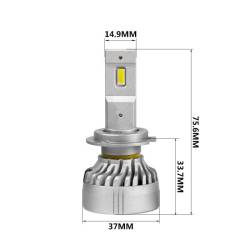 ARC Lighting - ARC Lighting 22071 Tiny Monster Xtreme Series H7 LED Headlight Bulb Kit-Pair - Image 6