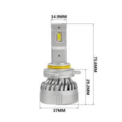 ARC Lighting - ARC Lighting 22121 Tiny Monster Xtreme Series 9012 LED Headlight Bulb Kit-Pair - Image 6