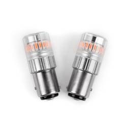 ARC Lighting - ARC Lighting 3117A Tiny Monster ECO Series 1157 LED Bulbs, Amber-Pair - Image 1