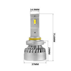 ARC Lighting - ARC Lighting 22951 Tiny Monster Xtreme Series 9005 LED Headlight Bulb Kit-Pair - Image 6