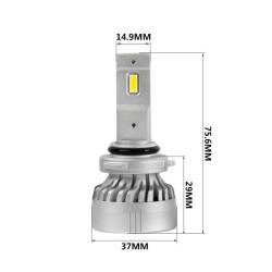 ARC Lighting - ARC Lighting 22961 Tiny Monster Xtreme Series 9006 LED Headlight Bulb Kit-Pair - Image 6