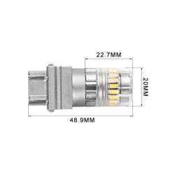 ARC Lighting - ARC Lighting 3137W Tiny Monster ECO Series 3156/3157 LED Bulbs, White-Pair - Image 3