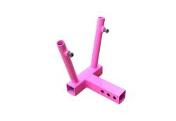 Steinjager - Steinjager J0050089 Hitch Mount Dual Flag Holder, Cloud White - Image 4