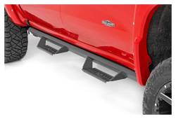 Rough Country Suspension Systems - Rough Country AL315204A AL2 Cab Length Drop Steps-Black - Image 2