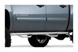 Smittybilt - Smittybilt C1589QC-SS 4-Step Wheel-To-Wheel Nerf Bar Steps-Polished Stainless - Image 2