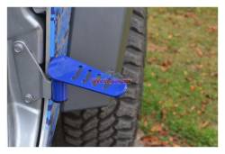 Steinjager - Steinjager J0041282 Metal Style Foot Peg Kit-Southwest Blue - Image 1