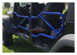 Steinjager - Steinjager J0040932 Front/Rear Tubular Trail Doors, Southwest Blue-Set - Image 1