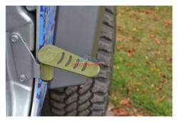 Steinjager - Steinjager J0041286 Metal Style Foot Peg Kit-Locas Green - Image 1