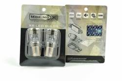 Morimoto - Morimoto LED491 1157 LED Tail Light/Turn Signal Light Bulbs-White, Pair - Image 1