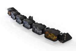 Morimoto - Morimoto BAR-1ROW-009 24" 6-Pod NCS 1 Row BangerBar LED Light Bar-White/Yellow - Image 2