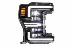 Morimoto - Morimoto LF503.2-ASM XB LED Headlights, Black/Clear-Pair - Image 2
