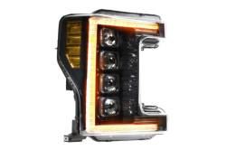 Morimoto - Morimoto LF503-ASM XB LED Headlights, Black/Clear-Pair - Image 2