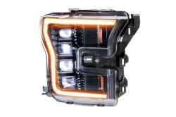 Morimoto - Morimoto LF502-A.2-ASM XB LED Headlights, Black/Clear-Pair - Image 2