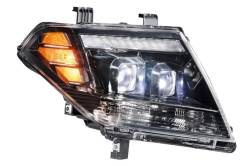 Morimoto - Morimoto LF475 XB Hybrid LED Headlights, Black/Clear-Pair - Image 2