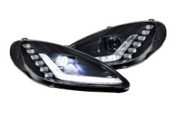 Morimoto - Morimoto LF460.2 XB LED Headlights, Black/Clear-Pair - Image 1