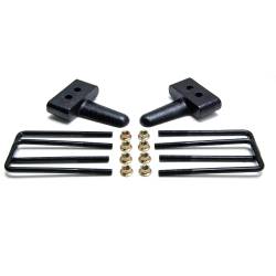 ReadyLift - ReadyLift 66-2051 1.5" Rear Cast Iron Block w/ U-bolt Kit - Image 1