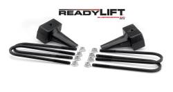 ReadyLift - ReadyLift 66-2094 4.0" Rear Cast Iron Block w/ U-bolt Kit - Image 1