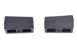 Zone Offroad Products - Zone Offroad ZONU3040 4" Rear Tapered Cast Iron Lift Blocks-Pair - Image 1