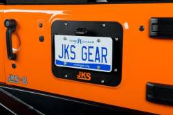 JKS Manufacturing - JKS Suspension JKS8210 License Plate Relocation Kit w/ Light-Steel - Image 2