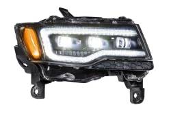 Morimoto - Morimoto LF278 XB LED Headlights, Black/Clear-Pair - Image 2