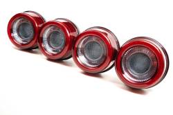 Morimoto - Morimoto LF355 XB LED Tail Lights-Black/Red - Image 1