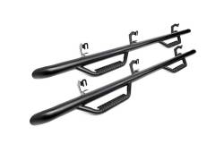 Rough Country Suspension Systems - Rough Country RCC0780CC Cab Length Nerf Step Bars Black - Image 1
