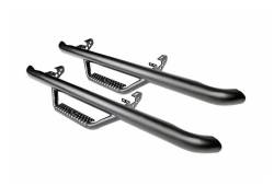 Rough Country Suspension Systems - Rough Country RCJ9746 Wheel to Wheel Nerf Step Bars Black - Image 1
