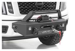 Rough Country Suspension Systems - Rough Country 82000 EXO Front Winch Mount System - Image 1