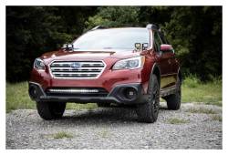 Rough Country Suspension Systems - Rough Country 70892 Black Series 2" LED Fog Light Kit-White DRL - Image 4