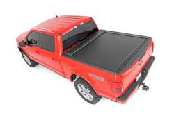 Rough Country Suspension Systems - Rough Country 46220551 Aluminum Retractable Tonneau Cover - Image 3