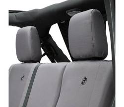 Bestop - Bestop 29284-09 Polyester Rear Seat Cover-Charcoal - Image 2