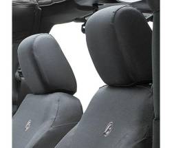 Bestop - Bestop 29280-35 Polyester Front Seat Cover Set-Black Diamond - Image 2