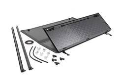 Rough Country Suspension Systems - Rough Country 47320550 Low Profile Hard Tonneau Cover, Black - Image 1