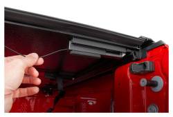 Rough Country Suspension Systems - Rough Country 47320550 Low Profile Hard Tonneau Cover, Black - Image 4