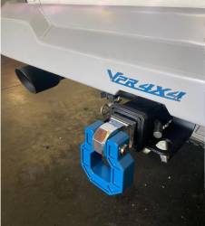 Royal Hooks - Royal Hooks RHO-12018-RW Billet Aluminum Hitch Receiver Tow Shackle-Raw Aluminum - Image 3