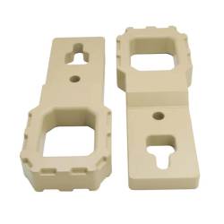 Royal Hooks RHO-12027-TN Enhanced Billet Front Tow Hooks-Tan, Pair - Image 1