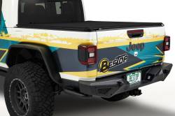 Bestop - Bestop 44962-01 HighRock 4x4 Granite Series Rear Bumper-Matte Black - Image 2