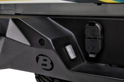 Bestop - Bestop 44962-01 HighRock 4x4 Granite Series Rear Bumper-Matte Black - Image 4