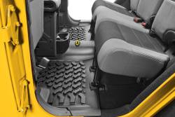 Bestop - Bestop 51504-01 Rear Seat Floor Liner Set-Black - Image 1