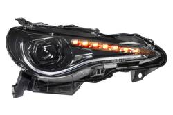 Morimoto - Morimoto LF470 XB LED Headlights, Black/Clear-Pair - Image 2