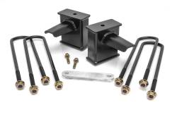 ReadyLift - ReadyLift 66-2761 6.0" Rear Fabricated Steel Block w/ U-bolt Kit - Image 1