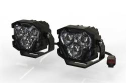 Morimoto - Morimoto BAF007 4Banger HXB LED Fog Light Pods (Spot/White)-Pair - Image 1