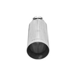 Flowmaster - Flowmaster 15398 Exhaust Pipe Tip Angle Cut Polished Stainless Steel - Image 3