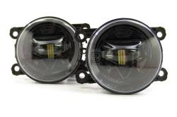 Morimoto - Morimoto LF010 XB LED Fog Light Kit, Black/White-Pair - Image 2