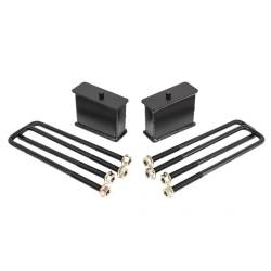 ReadyLift - ReadyLift 26-5550 5.0" Rear Fabricated Steel Block w/ U-bolt Kit - Image 1