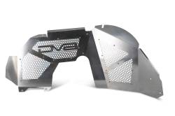 DV8 Offroad - DV8 Offroad Aluminum Front Inner Fender Liners-Raw, for Jeep JL; INFEND-03FR - Image 3