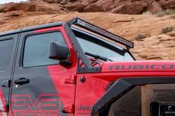 DV8 Offroad - DV8 Offroad Over Windshield Light Bar Brackets, for Wrangler JL; LBJL-01 - Image 4