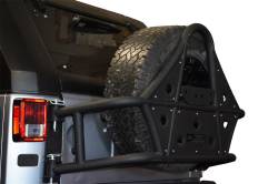 DV8 Offroad - DV8 Offroad Body Mounted Tire Carrier-Black, for Wrangler JK; TCSTTB-01 - Image 3