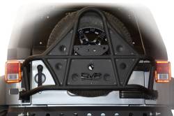 DV8 Offroad - DV8 Offroad Body Mounted Tire Carrier-Black, for Wrangler JK; TCSTTB-01 - Image 7