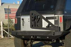 DV8 Offroad - DV8 Offroad Rear Bumper Mounted Tire Carrier-Black, for Wrangler JK; TCSTTB-06 - Image 11